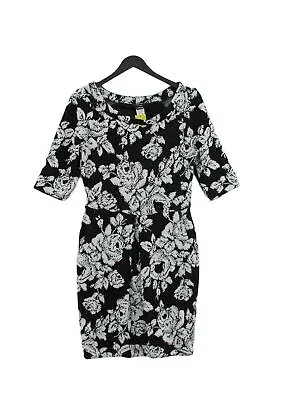 Miss Sixty Women's Midi Dress M Black 100% Acrylic A-Line • £8