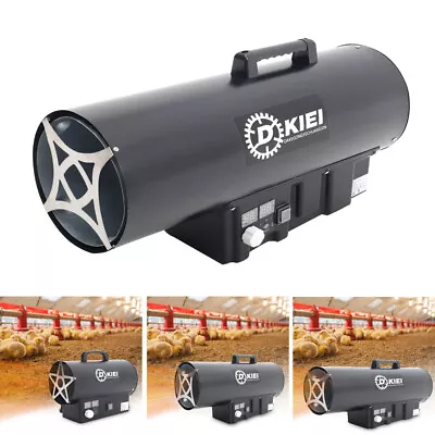 £139.95 • Buy 10/30/50KW Gas Space Industrial Heater Propane LPG Workshop Garage Fan Heater UK