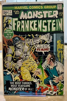 The Monster Of Frankenstein #1 (Marvel Comics) • $44.99