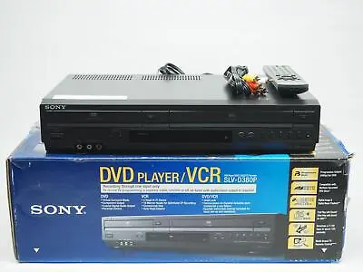 SONY SLV-D380P VCR/DVD VHS Player *Remote Included* Works Great! Free Shipping! • $256.49