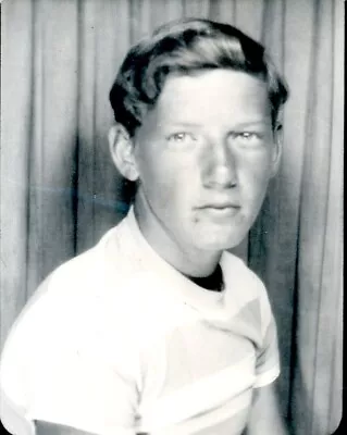 Vintage Found Photo Booth Cute Handsome American Teen Boy Original • $9