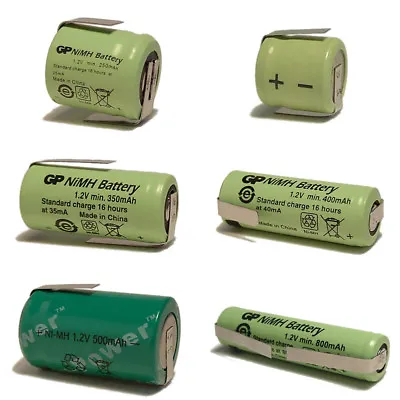 £8.96 • Buy Small Tagged Ni-MH Batteries 1.2 V Cells For Custom Light NiMH RC Battery Packs