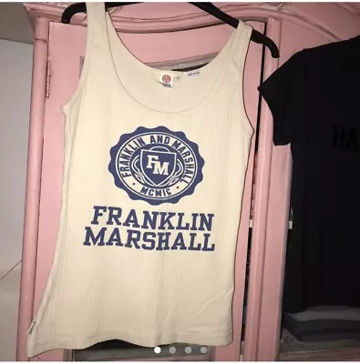 £15 • Buy Franklin Marshall Vest Top 10 / 12