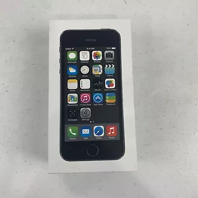 Apple IPhone 5s 16GB Space Grey **Box Only** Free Tracked Postage • £11.70