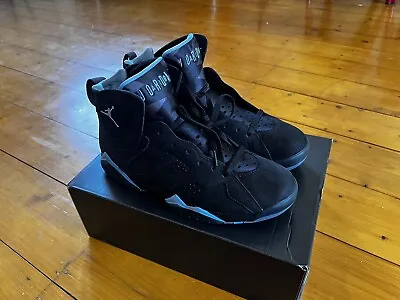 Air Jordan 7 Retro Black Chambray- Size 10 • $200