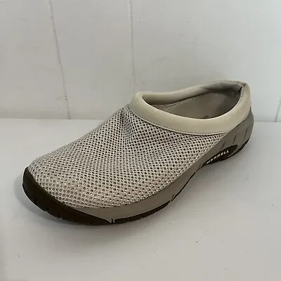 Merrell Encore Breeze Silver Birch Slip-on Loafer Mule Shoes Women’s Size 9 • $25.50