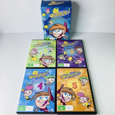 £38.99 • Buy The FAIRLY ODD PARENTS Complete Seasons 1 2 3 4 5 Set (11xDisc DVD R4) FREE POST