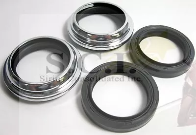 Yamaha Xv700 Xj700 Xv750 Xv1100 Virago Kl Supply Fork Seal Seals Dust Seal Kit • $61.49