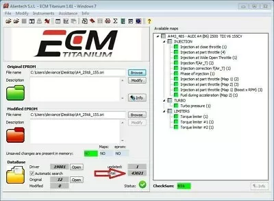 £7.99 • Buy NEW.MEGA PACK ECM Titanium 43021