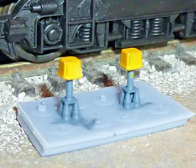 ⭐ X2 BR Wagon Axle Counters OO Gauge Suit Hornby Bachmann Etc Layout Lineside 00 • £4.49