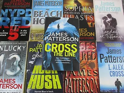 James Patterson Novels Paperbacks - Large Selection - Combined Postage • $7.99