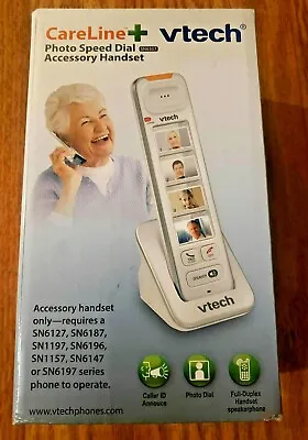 VTECH Careline Phone Speed Dial Cordless Handset Photo Caller SN6307 Seniors • $9.99