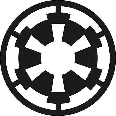 GALACTIC EMPIRE STAR WARS Decal Vinyl Car Window Sticker ANY SIZE • $5