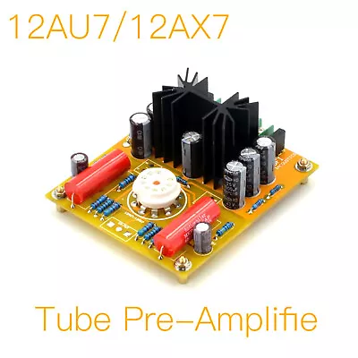 1pc L1.12AU7 / 12AX7-Tube Pre-Amplifie Finished Board （without Tube） • $22.32