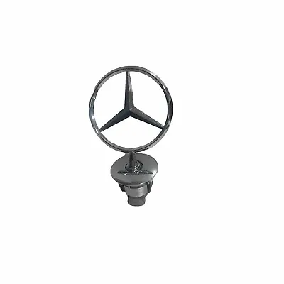Mercedes-Benz OEM Front Hood Star Chrome Emblem A 221 880 00 86 - Genuine NEW • $34.99