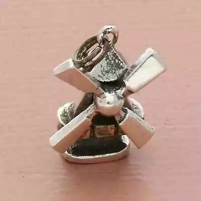 ❗️CLEARANCE❗️vintage 835 Silver 3d Windmill Charm • $19.20