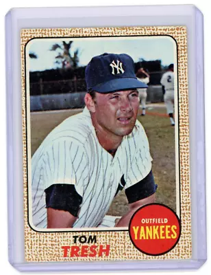 1968 Topps #69 Tom Tresh - New York Yankees • $3