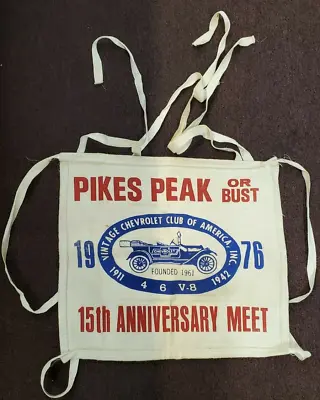 Vintage  Chevrolet Club Of America 15th Anniversary Meet - Pikes Peak Banner • $79.99