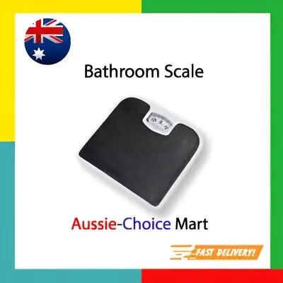 Bathroom Scale Mechanical Machine Weighing Scales 130kg Body Weight Display • $10.75