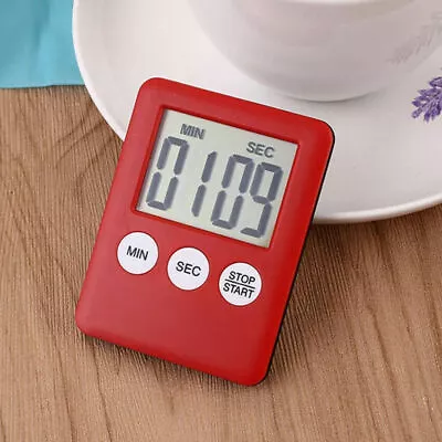 Clock Kitchen Cooking Timer Count-Down Up Clock Alarm Magnetic Digital LCD • $6.95