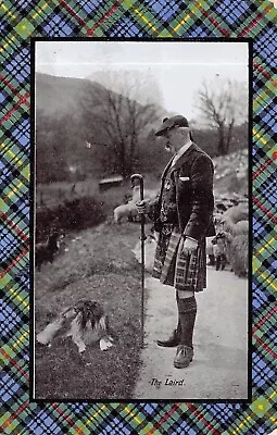 The Laird Sheperd Highlander Fashion Kilt Tartan Postcard (44) • £16.50