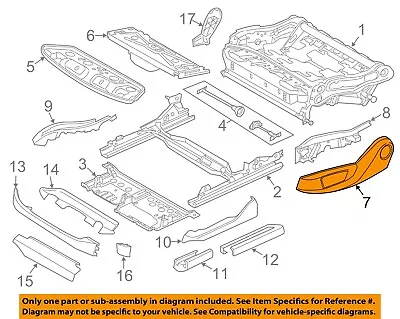 BMW OEM 15-18 X6-Seat Cover-Side Left 52107318975 • $114.77