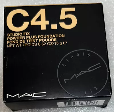 MAC Studio Fix Powder Plus Foundation - C4.5 - 15g/0.52oz New In Box • $25.90