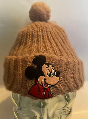 Vintage Mickey Mouse Beanie Winter Hat Walt Disney Produtions • $29.97