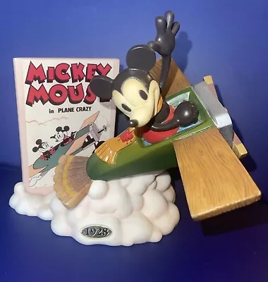 Disney Mickey Mouse Figurine Plane Crazy  Figure 314404 • $14.99