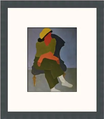 Milton Avery Girl With Folded Arms Custom Framed Print • $65