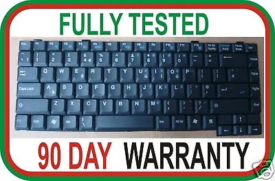 TESTED E-SYSTEM 3087 Laptop UK Keyboard WARRANTY 90d • £24.95