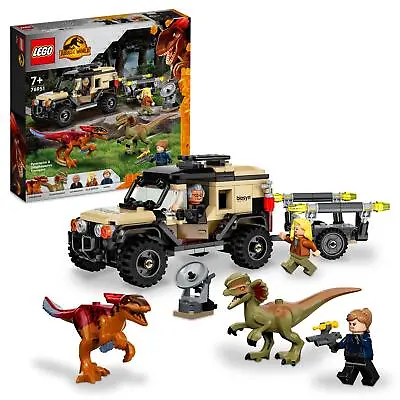 £34.58 • Buy LEGO® Jurassic World™ 76951 Pyroraptor & Dilophosaurus Transport, New