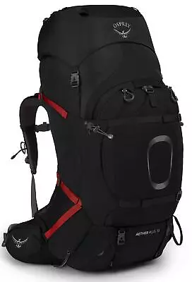 Osprey Aether Plus 70L Men's Backpacking Backpack Black Large/X-Large • $486