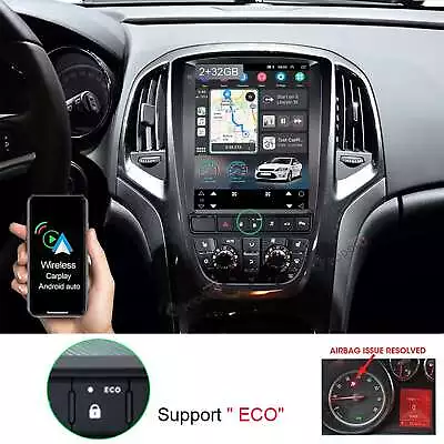 9.7  Android 12 Car Radio Stereo GPS Navi Carplay 32GB For Vauxhall Opel Astra J • £159.99
