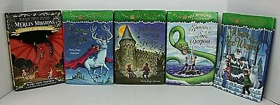 MAGIC TREE HOUSE 5X Hard Cover Lot All Merlin Missions VGUC Complete Your Set! • $19.92