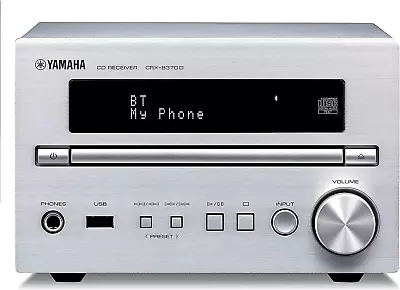 Yamaha CRX-B370D CD Receiver With Bluetooth Silver • $680.95