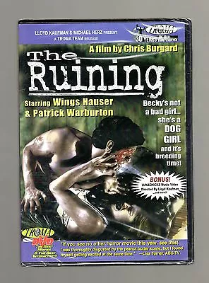 The Ruining (DVD) Chris Bugard Wings Hauser Patrick Warburton Troma DVD! NEW! • $12.98