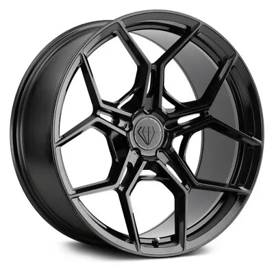 Blaque Diamond 19  Bd-f25 Black Concave Wheel Rims Fits 06-16 Volkswagen Jetta • $2260