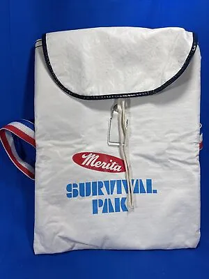 Merita Survival Pak Back Pack/ Carry Bag Bread Vtg Advertising • $17.75