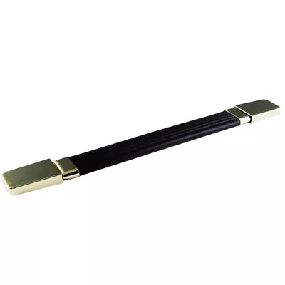 Suitcase Rubber Handle For Guitar Amps & Cabinets Gold End Caps Marshall • $22.59