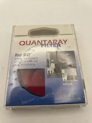 Quantaray Filter 52mm R2 24-166-1651 CAMERA • $12.95