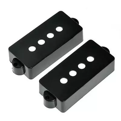 Fender USA P-Bass Precision Bass Pickup Covers Black 0992037000 • $11.99