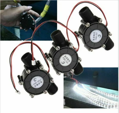 £10.96 • Buy 10W Water Turbine Generator Micro Hydroelectric DIY LED Power DC 5V 12V
