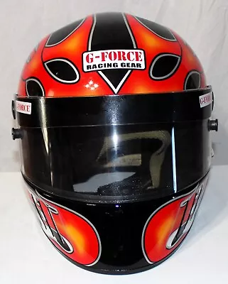 G-Force Racing Gear Pro Eliminator Snell SA2010 Medium Size Helmet Nice Shape • $100