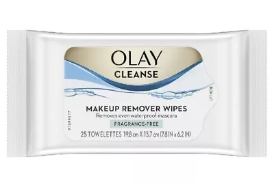 Olay Make-Up Remover Wipes 25ct Fragrance Free - SEALED • $8.25