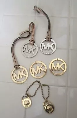 MICHAEL KORS GOLDEN/SILVER METAL HANDBAG CHARMS (sold Individually) • $10