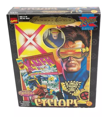 Marvel Comics Famous Covers X-Men Cyclops 8  Figure Statue Toy Biz 1999 MIB • $59.99