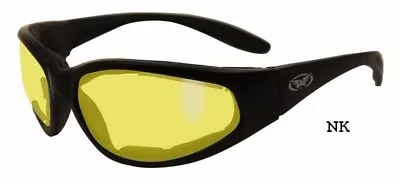 Hercules Plus UNBREAKABLE Sunglasses-Padded-Anti Fog-Yellow Night Driving Lens • $12.94