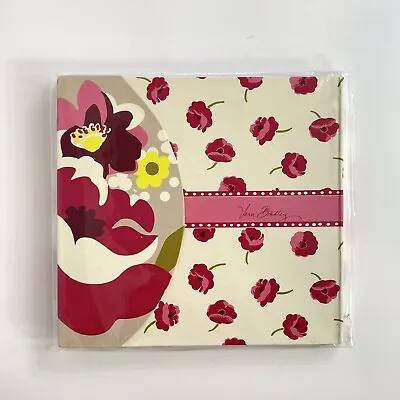 Vera Bradley Address Book Square Notebook Make Me Blush Poppy 7” • $15