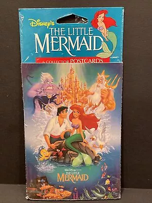 NEW SEALED Disney's The Little Mermaid 6 Collector Postcards Set • $7.99